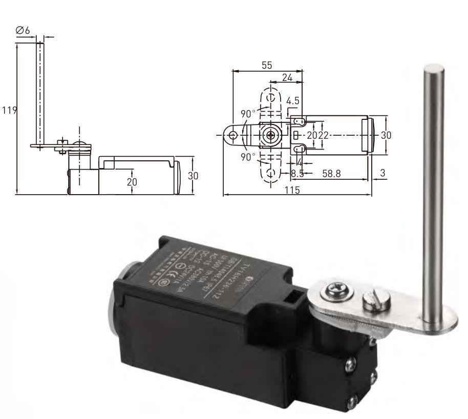 Sub Oti*S Escalator Speed Limiter Elevator Manual Automatic Reset Switch Accessories Qm-Zv10h236-11z