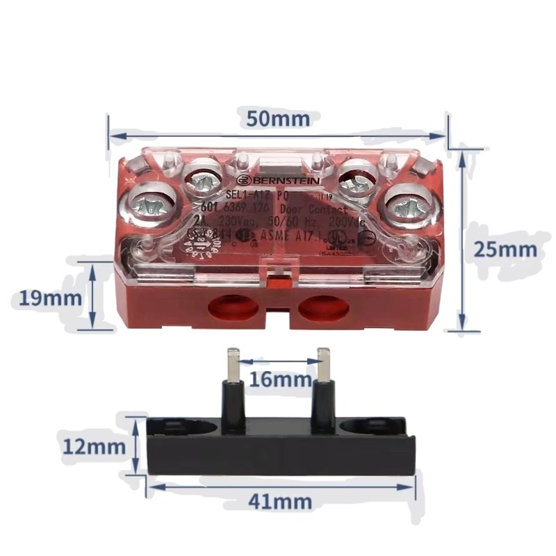 Elevator Door Lock Female Lock Contact Bernstein Sel12-A1z Lift Parts