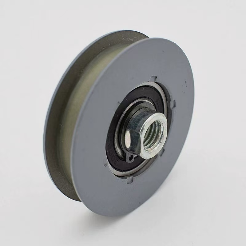 Polyurethane Wheel Rubber Coated Bearing Roller PU Rubber Wheel Rubber Coated Wheel