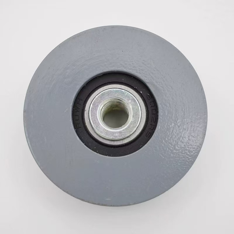 Polyurethane Wheel Rubber Coated Bearing Roller PU Rubber Wheel Rubber Coated Wheel