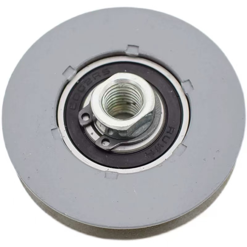 Polyurethane Wheel Rubber Coated Bearing Roller PU Rubber Wheel Rubber Coated Wheel