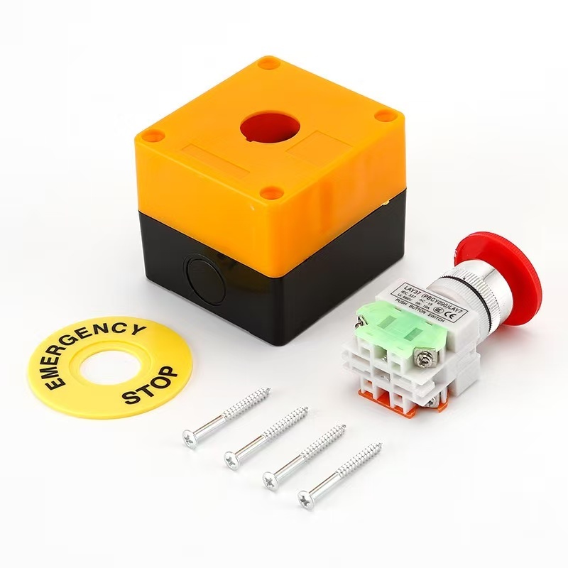 Emergency Push Button Stop Mushroom Switch