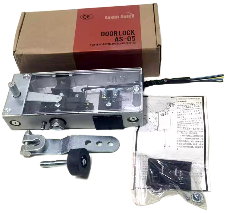 Villa elevator / home elevator manual door lock hydraulic elevator mechanical door lock manual door lock door closer