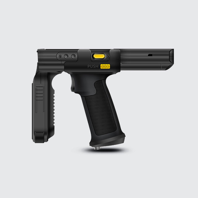 Chainway C61 UHF-RFID-Lesegerät mit Tastatur, 2D-Barcode-Scanner und NFC-Lesegerät