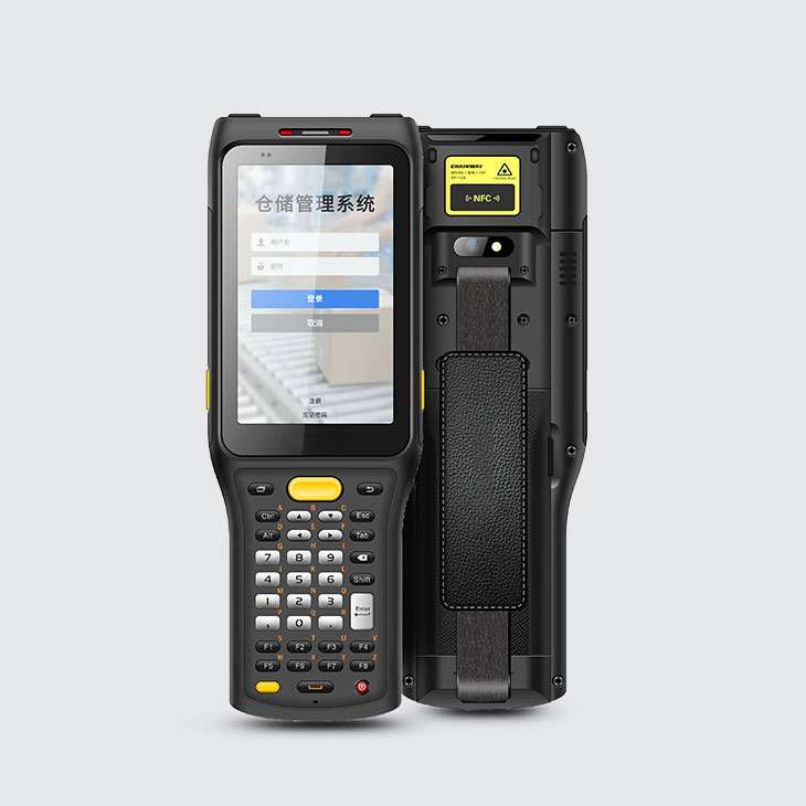 Lettore RFID UHF Chainway C61 con tastiera, scanner per codici a barre 2D e lettore NFC
