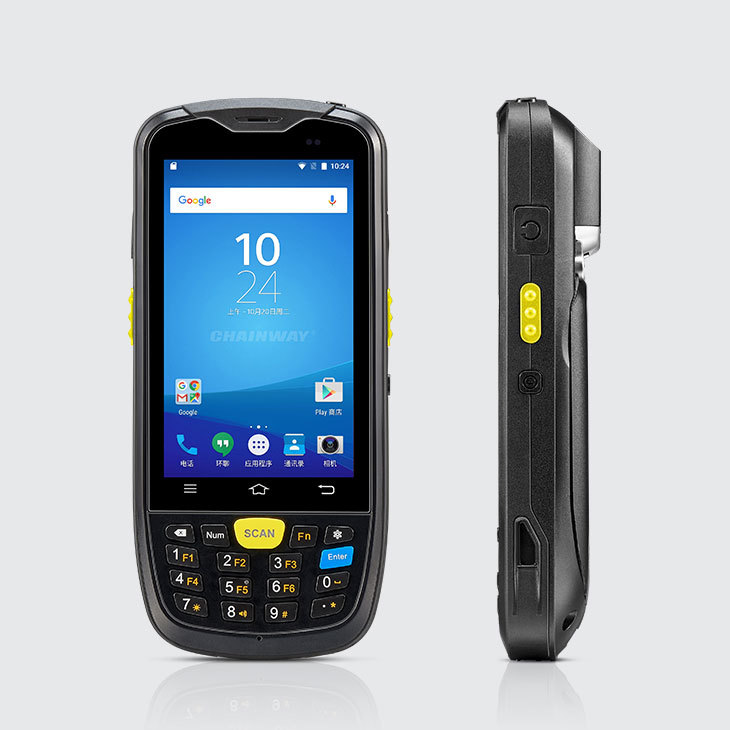 Chainway C6000 2D barcode scanner with keyboard and NFC reader
