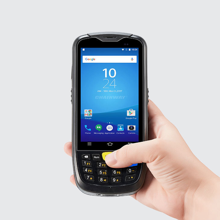 Chainway C6000 2D barcode scanner with keyboard and NFC reader