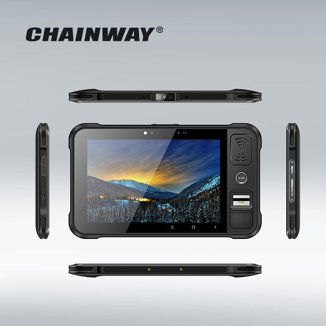 Chainway P80 Industrial Tablet with UHF RFID reader, fingerprint and 2D barcode from Rayfine