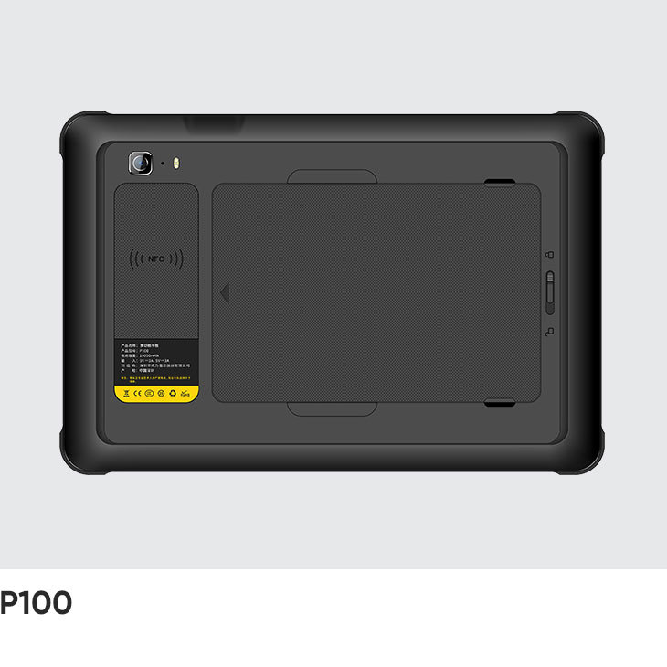 Chainway P100 5G Tablet industriale con scanner per codici a barre 2D zebra SE4710 e NFC