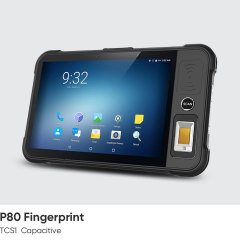Chainway P80 Industrial Tablet with UHF RFID reader, fingerprint and 2D barcode from Rayfine