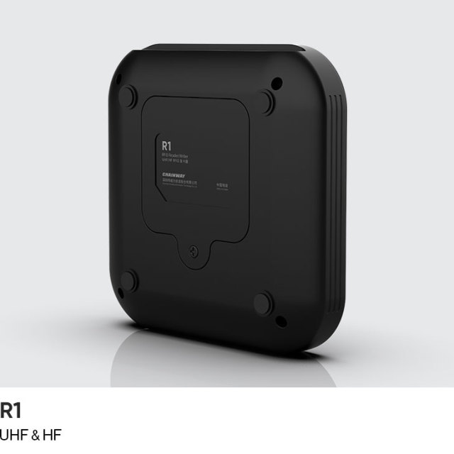 เครื่องอ่าน/เขียน RFID UHF บนเดสก์ท็อป Chainway R1 พร้อมฟังก์ชัน HF RFID