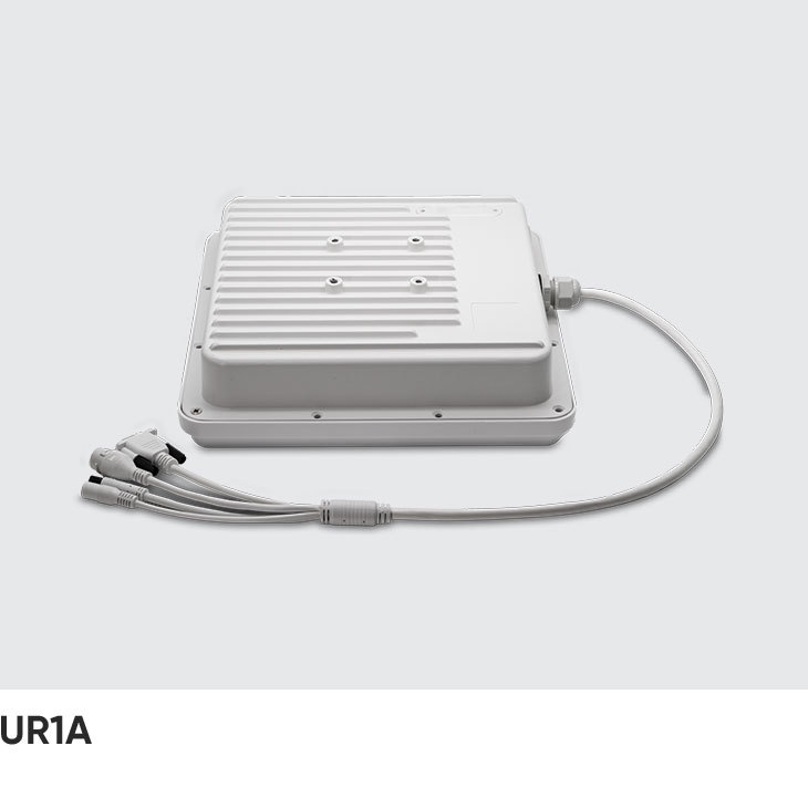 Chainway UR1A เครื่องอ่าน RFID UHF แบบบูรณาการ Android สำหรับการควบคุมการเข้าถึงยานพาหนะ