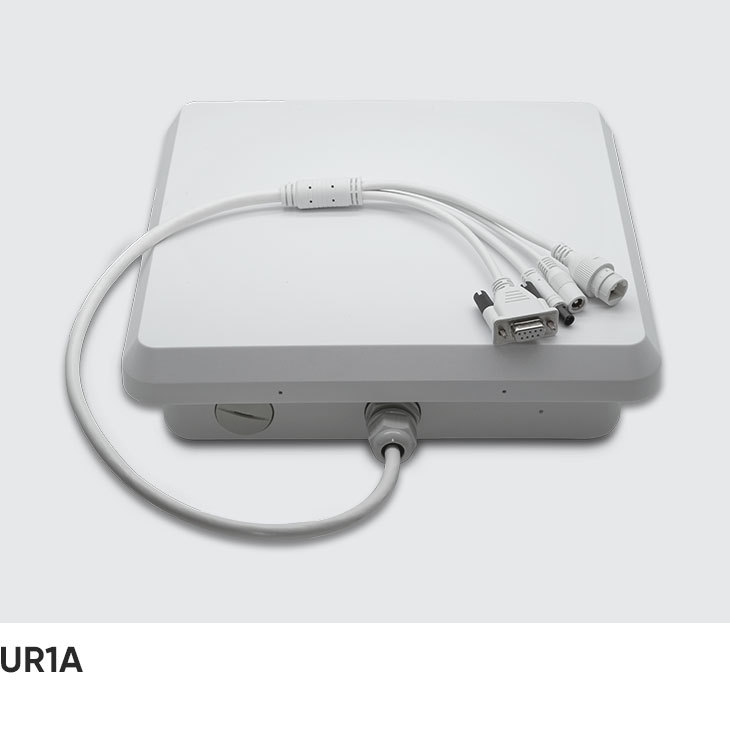 Chainway UR1A เครื่องอ่าน RFID UHF แบบบูรณาการ Android สำหรับการควบคุมการเข้าถึงยานพาหนะ