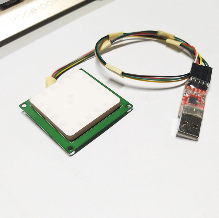 โมดูลเครื่องอ่าน RFID UHF 1-2 เมตรพร้อม UART TTL สำหรับ Raspberry PI หรือ Arduino