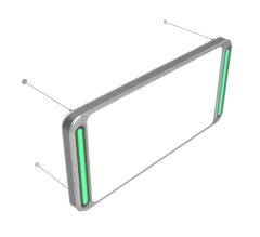 UHF RFID Ceiling Reader RFID Gate reader UHF Portal reader for access control for asset monitoring
