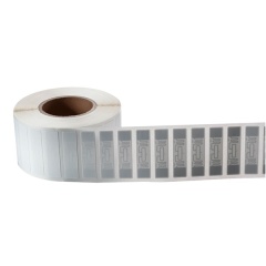 ISO-18000-6C EPC C1G2 programmable 860~960MHz NXP Ucode9 9662 Wet inlay UHF RFID sticker/tag/label