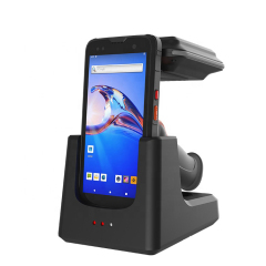 BX6100 Android 10 long distance handheld uhf rfid reader with 9000mah large capacity rechargable battery