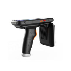 BX6100 Android 10 long distance handheld uhf rfid reader with 9000mah large capacity rechargable battery