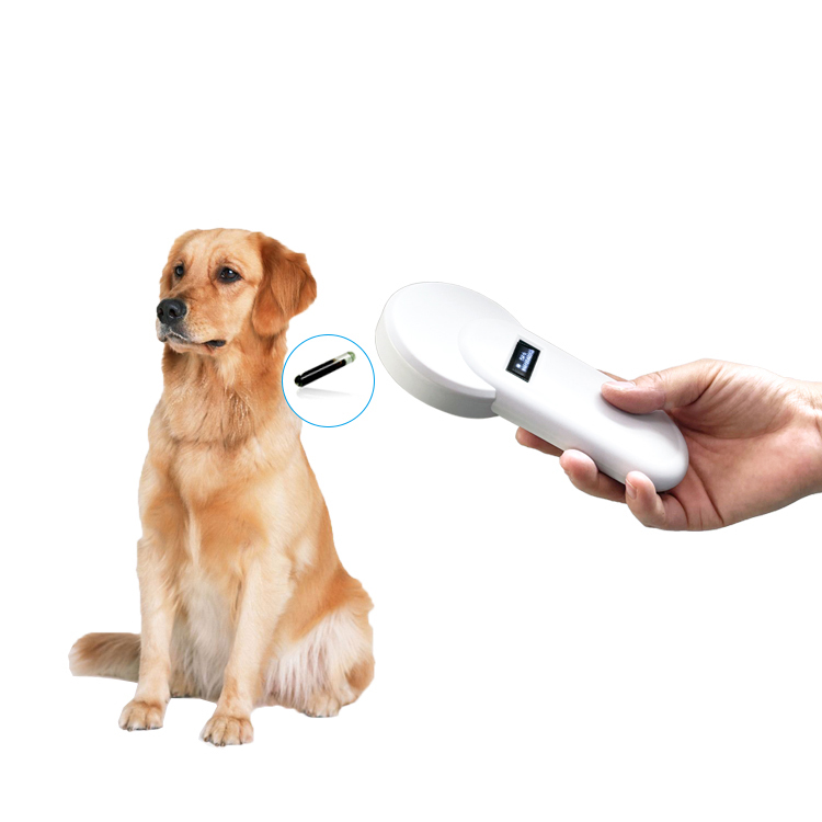 LF 134 kHz Passive RFID Readers with display for Animals reading EMID/FDX-B tag