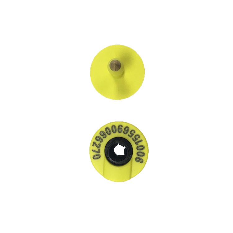 Rayfine RFID supply 134.2KHz LF RFID animal ear tag with EM4305 protocol ISO11784/ISO11785