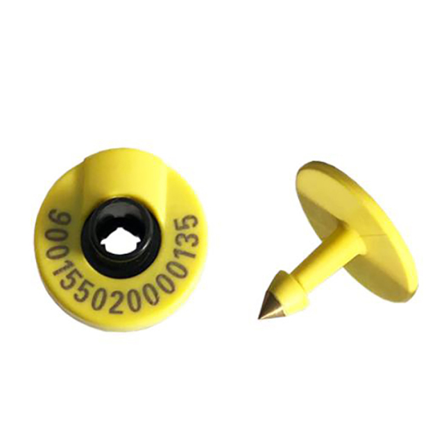 Rayfine RFID supply 134.2KHz LF RFID animal ear tag with EM4305 protocol ISO11784/ISO11785