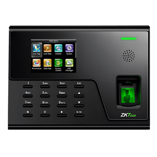 ZK UA760 2.8-inch color screen biometric fingerprint terminal for Time & Attendance