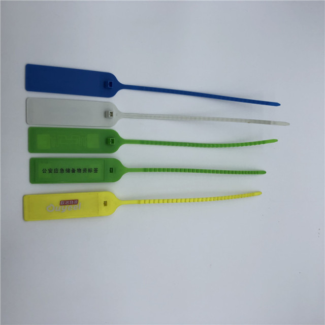 860-960MHz long range uhf rfid seal tie tag for tree wood tracking