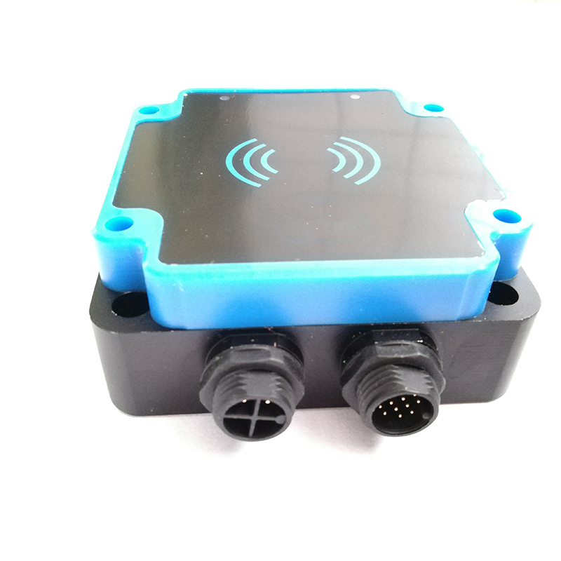 Rayfine RS-232/RS-485 1-2meters rugged UHF RFID integrated reader for waste bin tracking on truck in Saudi Arabia