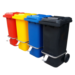 ABS long range 860-960MHz UHF RFID metal tag for waste bin management