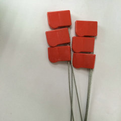 Long range reading UHF RFID lead seal tag for truck container tracking