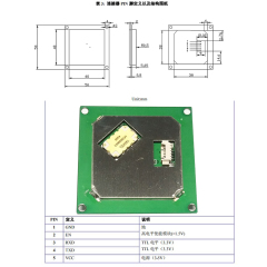 Small UHF RFID reader module used for making robotic machines