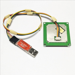 Small UHF RFID reader module used for making robotic machines