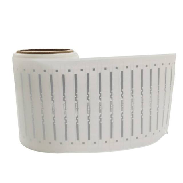 Africa University Library use 115*6mm NXP ucode 8/9 chip UHF RFID label tag hidden in book for inventory and access control