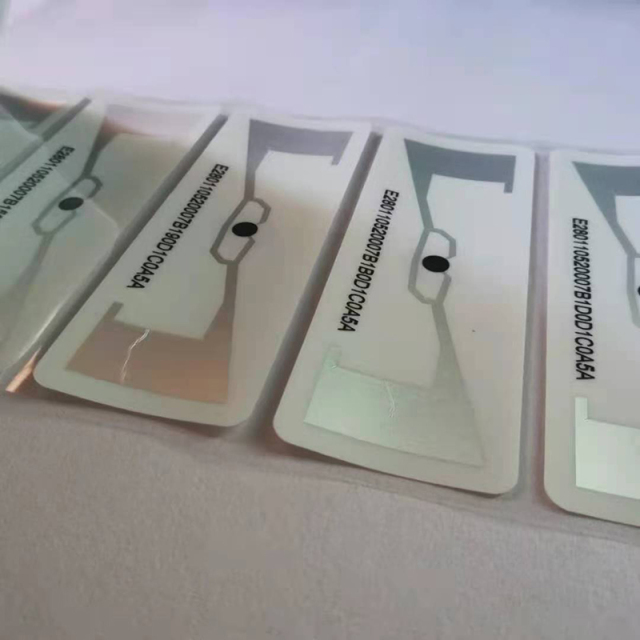 Transcore Standard Tag Customized SIC transcore UHF RFID tamperproof windshield label tag for ...