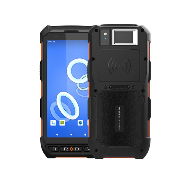 Rugged 134.2KHz LF RFID PDA FDX mobile computer reader  ISO11784 for waste bin tracking in Europe