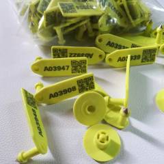 UHF RFID Sheep Ear Tag for Revolutionizing Livestock Management with Advanced RFID Tracking Technology
