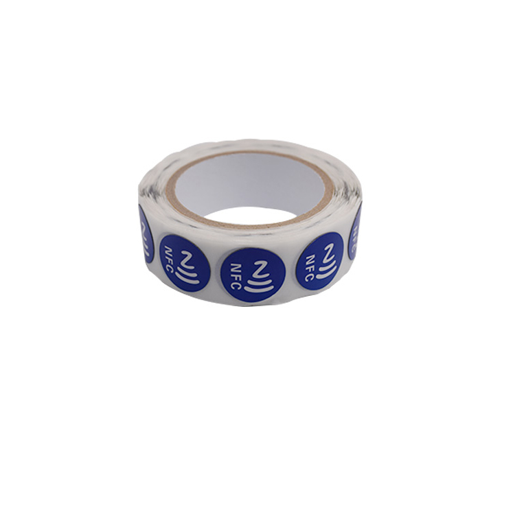 Factory HF 30*15mm Rewritable Passive Custom Printable Rfid Label F08 Nfc RFID 13.56 mhz MIFARE 1K Asset Sticker