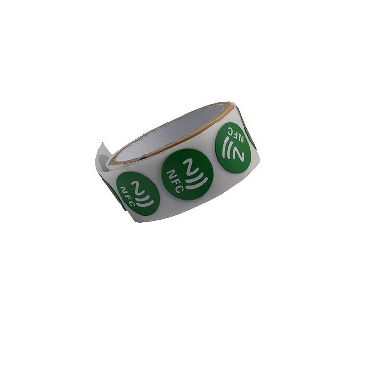 Factory HF 30*15mm Rewritable Passive Custom Printable Rfid Label F08 Nfc RFID 13.56 mhz MIFARE 1K Asset Sticker