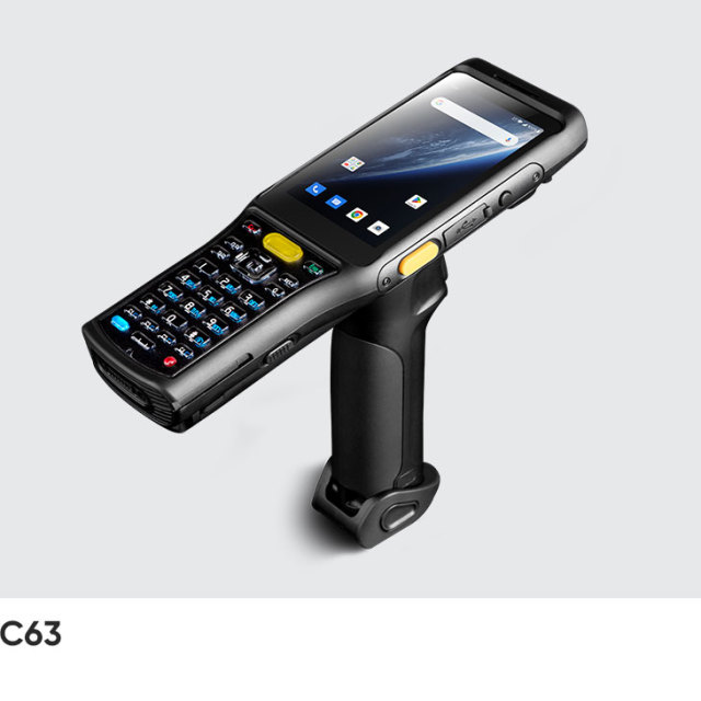 Chainway C63 Mobile Computer Rugged handheld PDA with 2D barcode scanner engine from Zebra