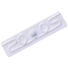 Washable 860-960MHz Long Range Chip UHF Laundry Label RFID Laundry Tag for Fabric Textile Linen Clothes Tracking