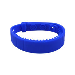 Silicone UHF/HF RFID Wristbands Tag for person access control in events.
