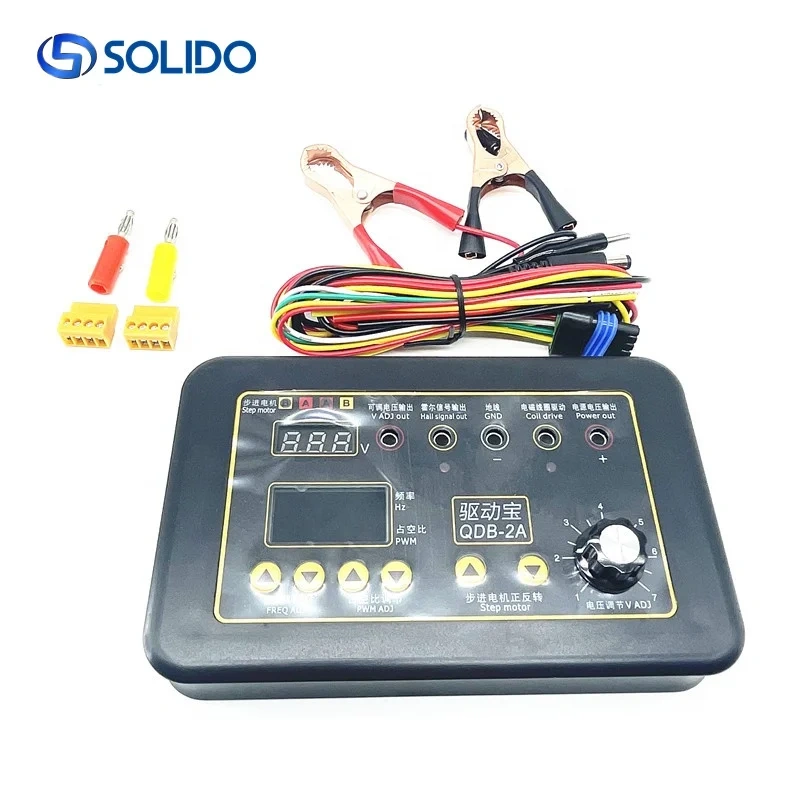 Wholesale Auto Parts Tester QDB-2A for Fuel injector Ignition Coil VVT IAC Valve Solenoid Valve Stepper Motor