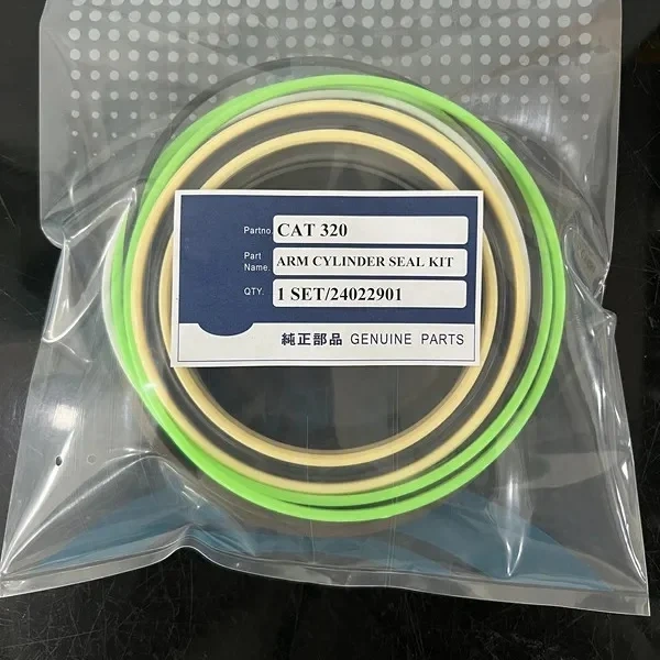 NOK Standard New Arm Cylinder Seal Kit Construction Machine Parts Repair Kit for Excavator CAT 320