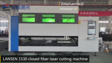 LF1530 Closed easy loading Fiber Laser Cutting Machine