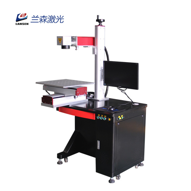 Desktop Fiber Laser Marking Machine with Extension Platform for Metal Engraving Printing