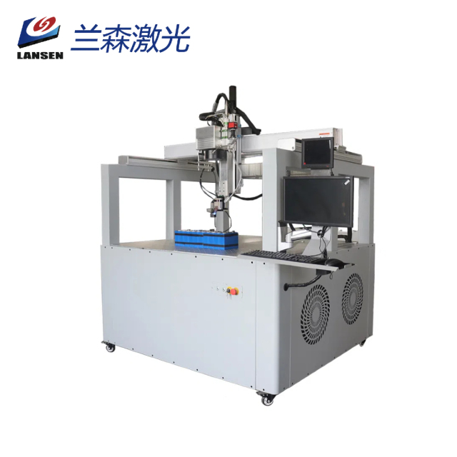 Gantry galvanometer fiber laser welding machine