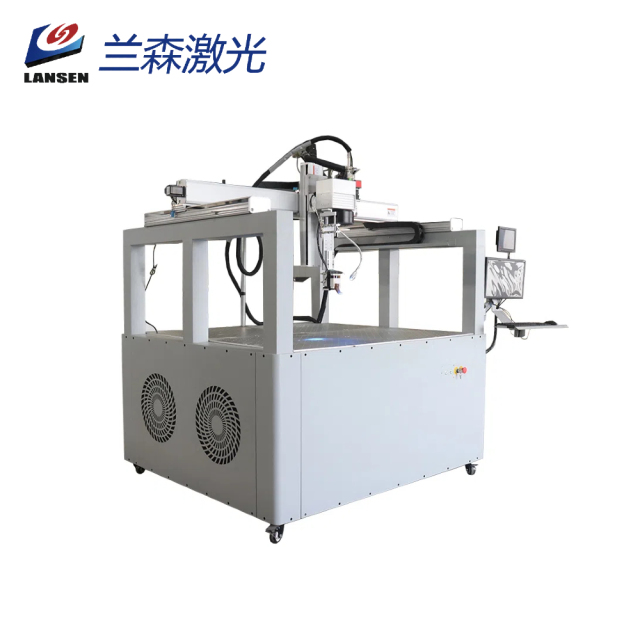 Gantry galvanometer fiber laser welding machine