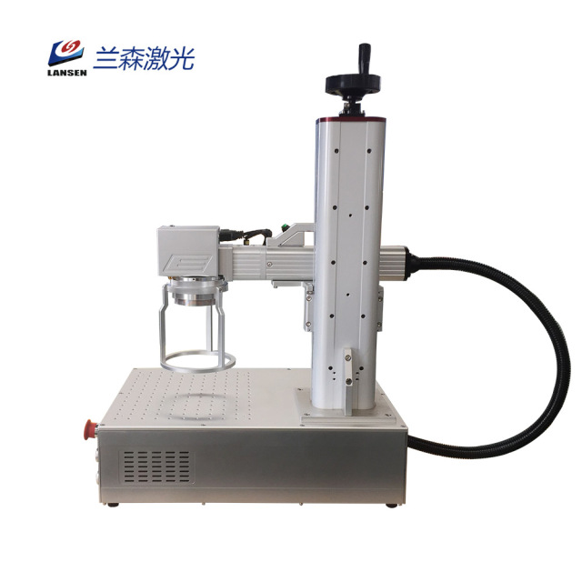 Mini Integrated Handheld Fiber Laser Marking Machine for Tire Logo Printing