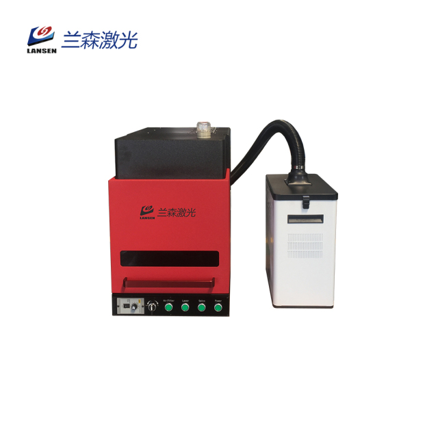 Mini closed fiber laser marking machine with air filter