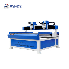 LSA1212 2 Head Multi heads advertising cnc router engraving machine